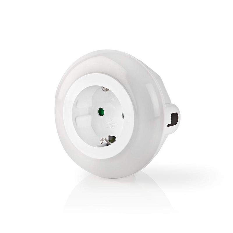 NEDIS Plug-in LED Night Light Motion Sensor Day/Night Sensor 3680W