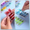 OQXEJPHFN 1000pcs Sticky Sign Here Tabs, Sign Here Stickers,Signature Flags,