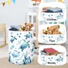 Sea Animals Laundry Hamper Ocean Fish Coral Large Storage Basket