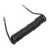 Trailer Extension Coiled Cable 12.8ft 20AWG 7 Core Polyurethane Copper