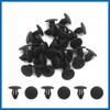 A ABSOPRO 30pcs 4.5mm Hole Door Trim Clips Push in