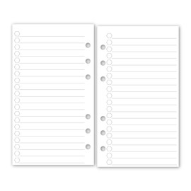 Personal Size To Do Hexagon Insert – 3.74" x 6.73", Visual Task List Refill for Goals, Reminders, and Daily Planning