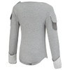 ScratchSleeves | Flip-mitt Bodysuit for Itchy Babies | Grey Marl