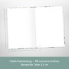 Trendstuff by Häfft Notebook A5+ Squared with Elastic Band [Gold