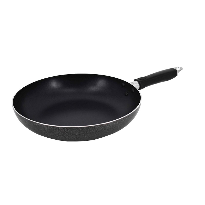 Uniware 10.2 Inch Frying Pan with Tempered Glass Cover, Non-Stick,