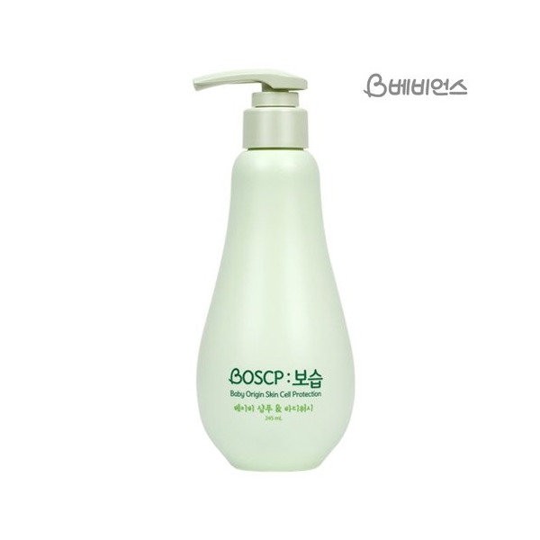 Baby BOSCP Baby Shampoo &amp; Body Wash 245ml Newborn Infant