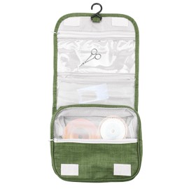 Nogsay Ostomy Colostomy Travel Bag Hanging Ostomy Supplies Bags for Colostomy Foley Catheter,Medical Supplies Ileostomy Pouch Accessories Hanging Wash Toiletry Bag Organizer (Green)