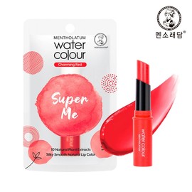 Mentholatum Watercolor Lip Balm Charming Red 3g / 멘소래담 워터컬러 립밤 차밍레드 3g