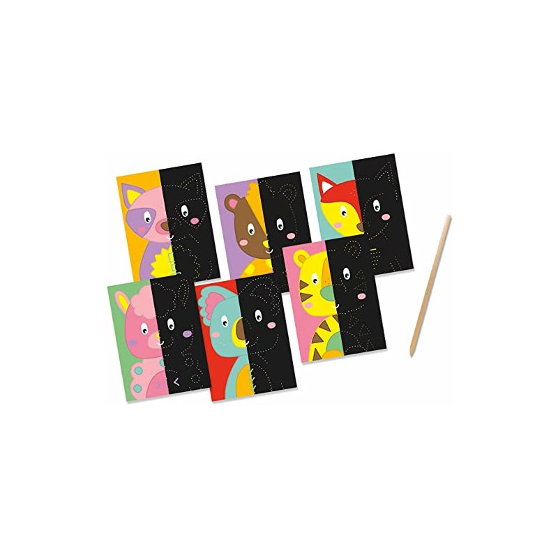 SES Creative 14625 Ich lerne Kratzbilder [German Language]