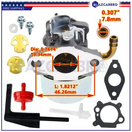 Carburetor Carb for Snapper Tiller with BS 205cc 8.25 Engine