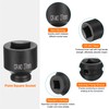 sourcing map 4 Point Square Socket 1/2" Drive 27mm Metric