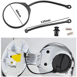 Tkxjry Fuel Cap Retaining Strap, Line Fuel Cap Line, Fuel Cap Rubber Band, Fuel Cap Line, Car Fuel Cap Rubber Line, Fuel Cap Cable Wire, Car Fuel Tank Cover, for Car Replacement