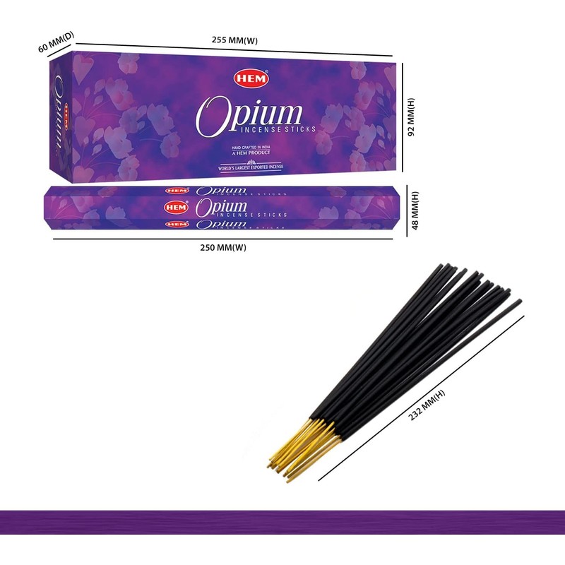 HEM Incense Sticks Economy Set of 6 Packs of 20