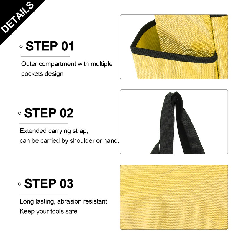 Garden Tool Carrying Bag Portable Oxford Cloth Multifunctional Tool Storage