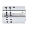 LED Aluminum Spiral Hole Wall Light Stable Heat Dissipation 3W