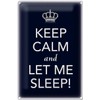 Schild Blech 20x30cm - Made in Germany - Spruch Keep