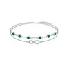 Dorunmo Infinity Sterling Silver Ankle Bracelets for Women - Hotwife
