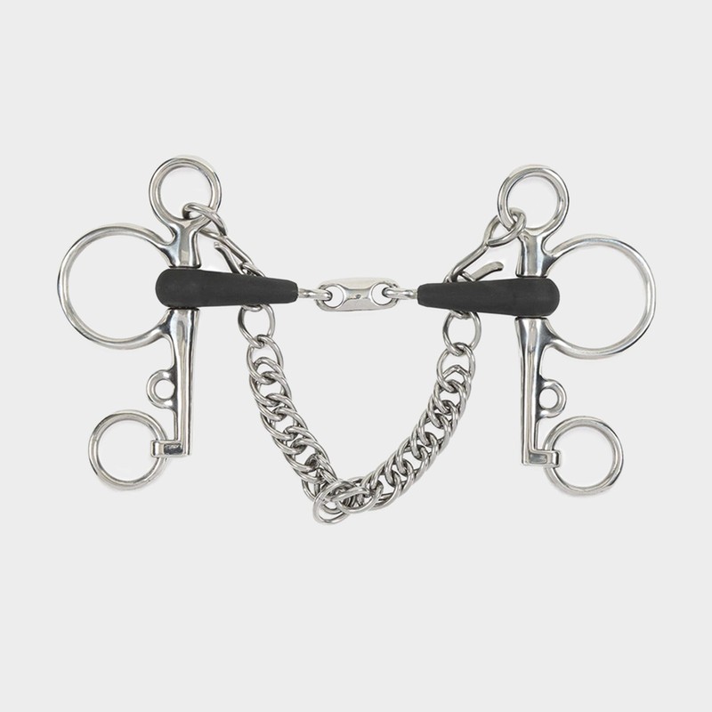 Shires Equikind Plus Pelham Peanut Link Bit 5 1/2 inch