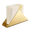 Gold Stainless Steel 304# Napkin Holder, Triangle Cocktail Napkin Dispenser