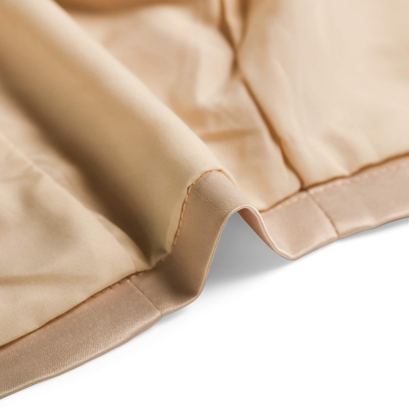 Bolerose formal satin long sleeve Bolero jacket - champagne, size: