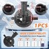 TEANTECH Suction Cup Flag Holder for RV,Camper Flag Pole, Car
