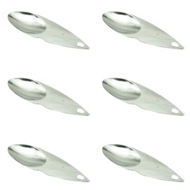 6 Packs Fruit Opener Kiwi Spoon Kiwi Fruit Slicer Fruit Kiwi Spoon Kiwi Fruit Slicer Fruit Kitchen Helper for Kiwi Dragon Fruit Orange Or Other Fruit