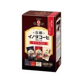Key Coffee Drip On Kyoto Inoda Coffee Assorted Pack, 5 Bags x 5 Bags