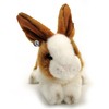 Stupsi Cuddly Toy Rabbit Brown / White