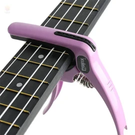 욘프로컬렉션 기타 카포 퍼플 기타카포통기타용 기타댐핏 YONPRO Collection Guitar Capo Purple Acoustic Guitar Capo Guitar Damper