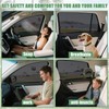 Car Window Shades for Forester 2019-2024, 4 Pack Mesh Side