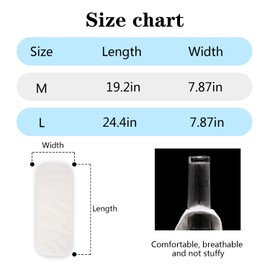 6Pcs Microfiber Reusable Diaper Inserts for Adult Cloth Diapers, Washable Disability Diaper Inserts for Incontinence Care, 4 Layers Microfiber Pad (6 Pack Inserts-L)