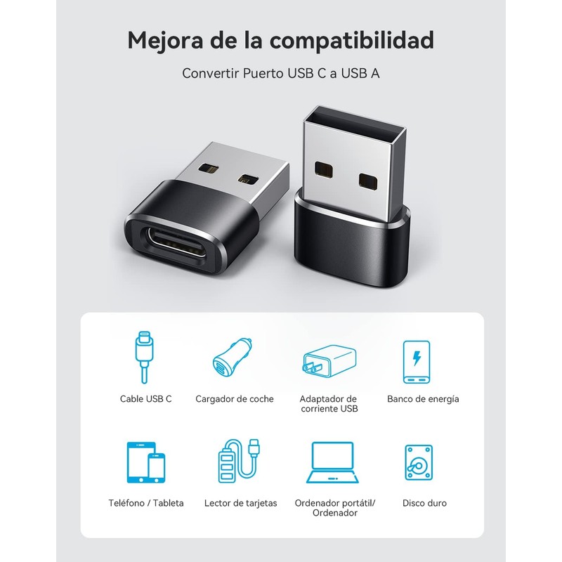USB 3.0 Adapter, USB C Female to USB 3.0 A