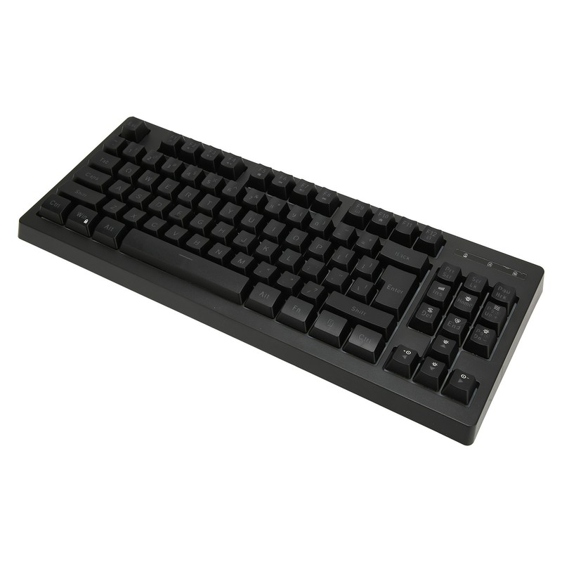2.4G Wireless Keyboard 87 Keys RGB Backlight 1800mAh Battery Office