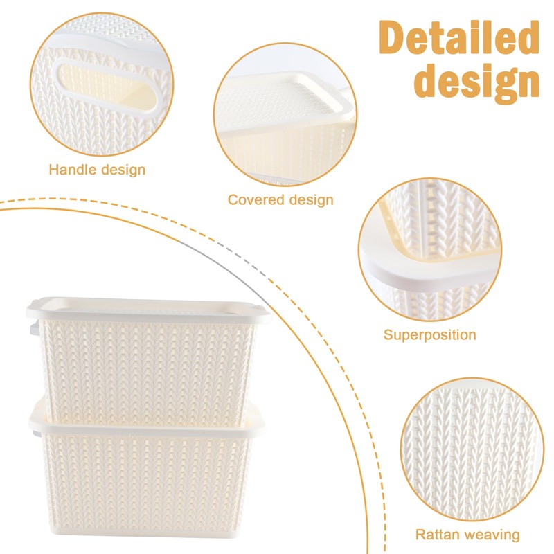 Yomjarl Onion and Potato Storage Bins,Stackable Plastic Pantry Bins with