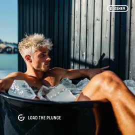 Alaskey® Giant Ice Block Mold 12 lbs (2-Pack) | Create Perfect Reusable Ice Bricks | Professional Silicone Mold for Crafting Extra Large Ice Cubes, Ideal for Ice Baths, Coolers, Bartender Accessories