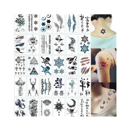 30 henna skin tattoo / 헤나 스킨 타투 판박이 30장