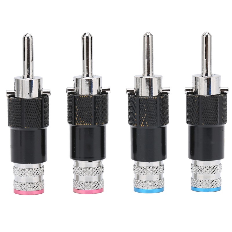 Preffair Banana Plugs HIFI Banana Speaker Plug Connectors for 10mm