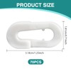 Asheyya 40PCS Football Goal Net Clips, Soccer Goal Accessories Plastic