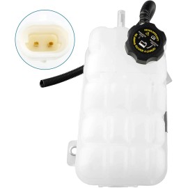Engine Coolant Reservoir Recovery Tank w/ Sensor for Chevy Silverado GMC Sierra