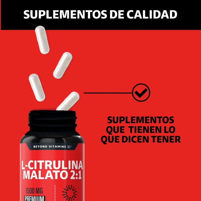 L- Citrulina Malato 21 1500mg De L - Citrulina Malato