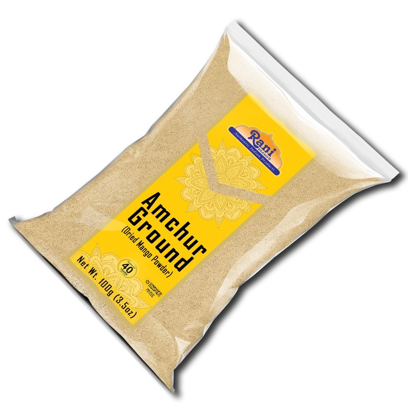Rani Amchur (Mango) Ground Powder Spice 3.5oz (100g) ~ All
