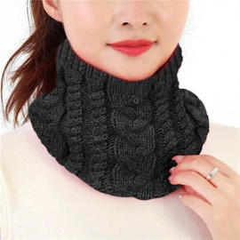 JIAHG Women's Winter USB Heated Scarf with 3 Heat Settings, Electric Neck Warmer Heating Pad, Women Fast Heating Scarf, Girls Heat Cushion Neck Scarf for Indoor Outdoor Cold Protection, Neck Tube