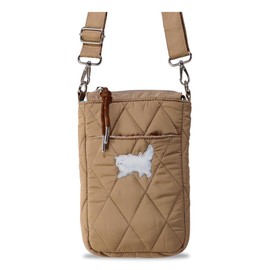 Paul & Joe ACCESSOIRES PJA-B1096 Women's Quilted Mini Shoulder Bag, Special Order, Limited Edition, Black