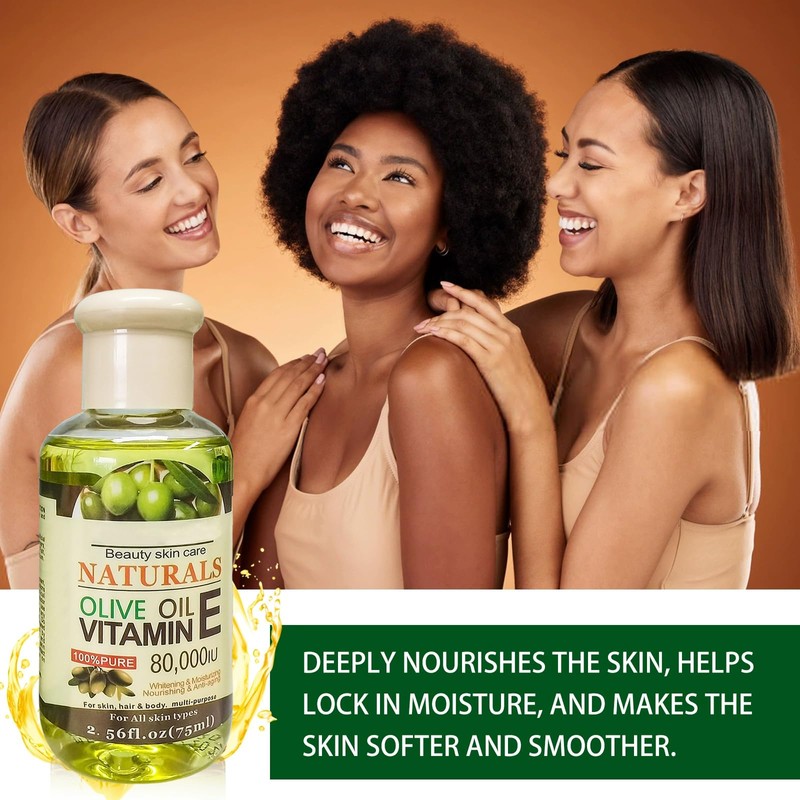 ARCHIDATE Olive Oil with Vitamin E for Face Anti Aging,