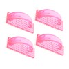 FOMIYES 4pcs Nail Scrub Brush for Fingernails Toenails Cleaning Tools