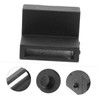 TEHAUX 1Pair Zinc Alloy Barn Door Stopper Sliding Rail Roller
