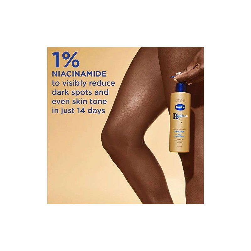 Vaseline Loci?n Corporal Nutritiva Radiant X Even Tone