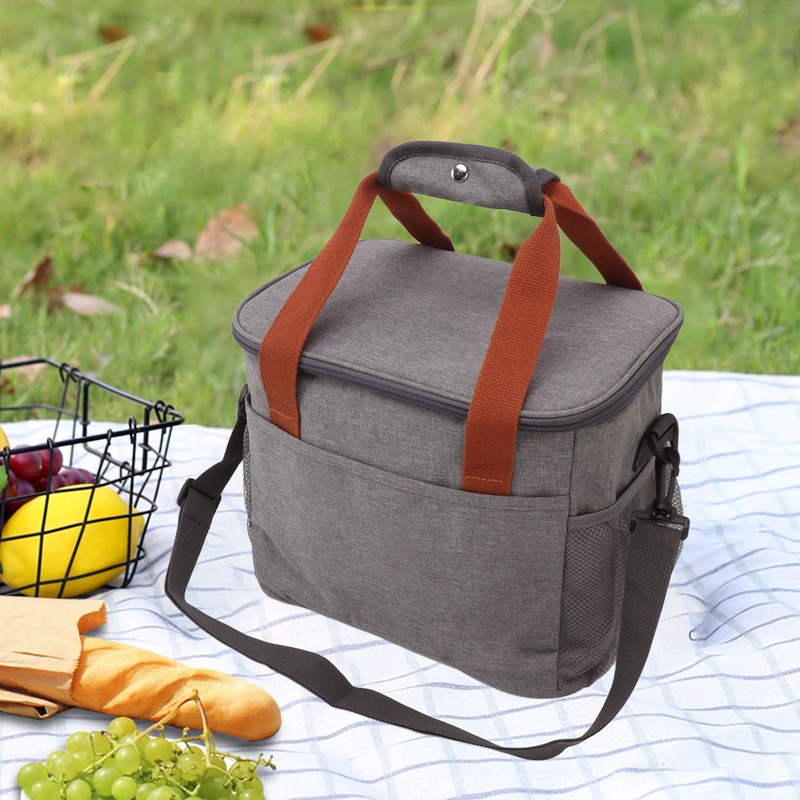 Large Lunch Bag Thickening Waterproof Heat Insulation Leakproof Freezable Cooler