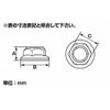 Kitaco KCON 0900-001-00020 Flanged Lock Nuts, Pack of 2, M8X1.25/Chromate