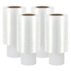PATIKIL 4" x 328 Feet Stretch Wrap Roll, 4 Pack